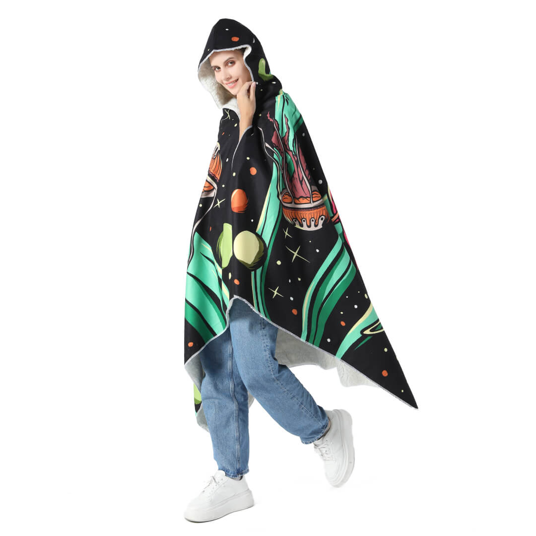 Space 🌟 Hooded Blankets