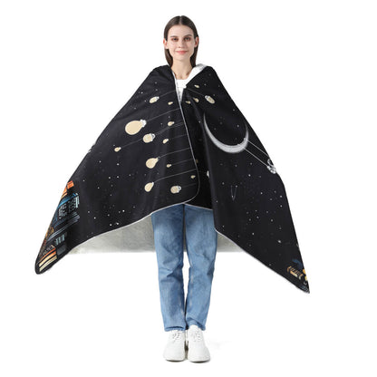 Space 🌟 Hooded Blankets