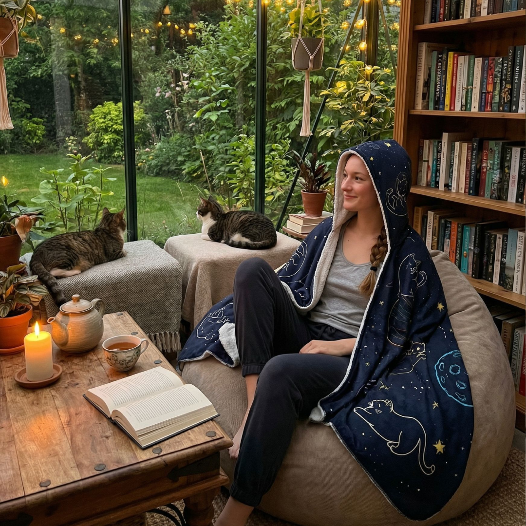 Space 🌟 Hooded Blankets