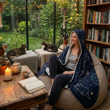 Space 🌟 Hooded Blankets