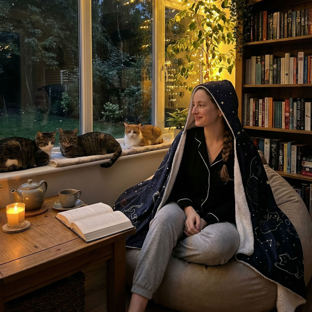 Space 🌟 Hooded Blankets