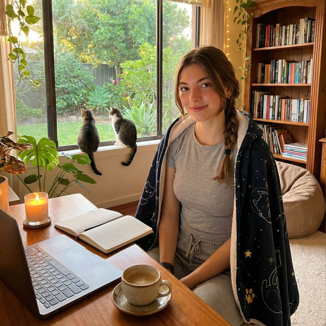 Space 🌟 Hooded Blankets