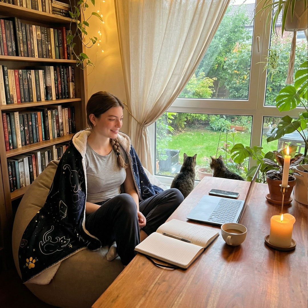 Space 🌟 Hooded Blankets