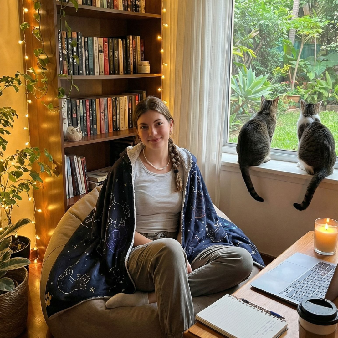 Space 🌟 Hooded Blankets