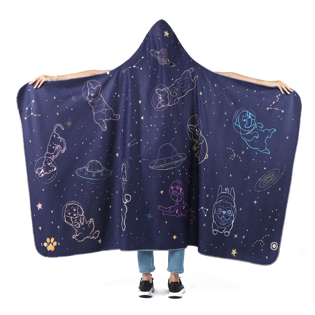 Space 🌟 Hooded Blankets