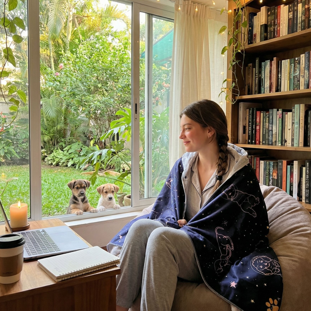 Space 🌟 Hooded Blankets