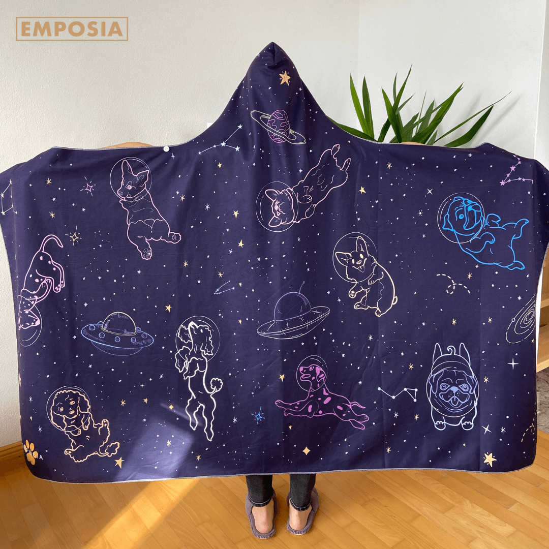 Space 🌟 Hooded Blankets