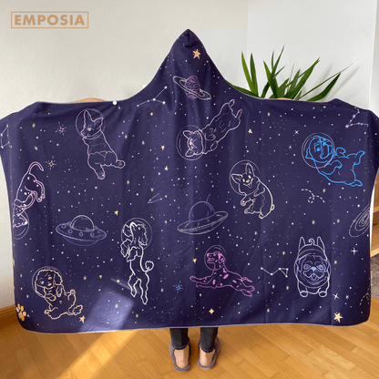 Space 🌟 Hooded Blankets