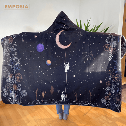Space 🌟 Hooded Blankets