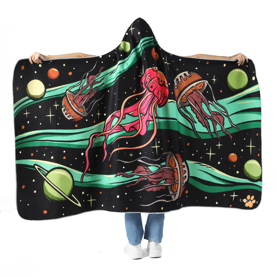 Space 🌟 Hooded Blankets