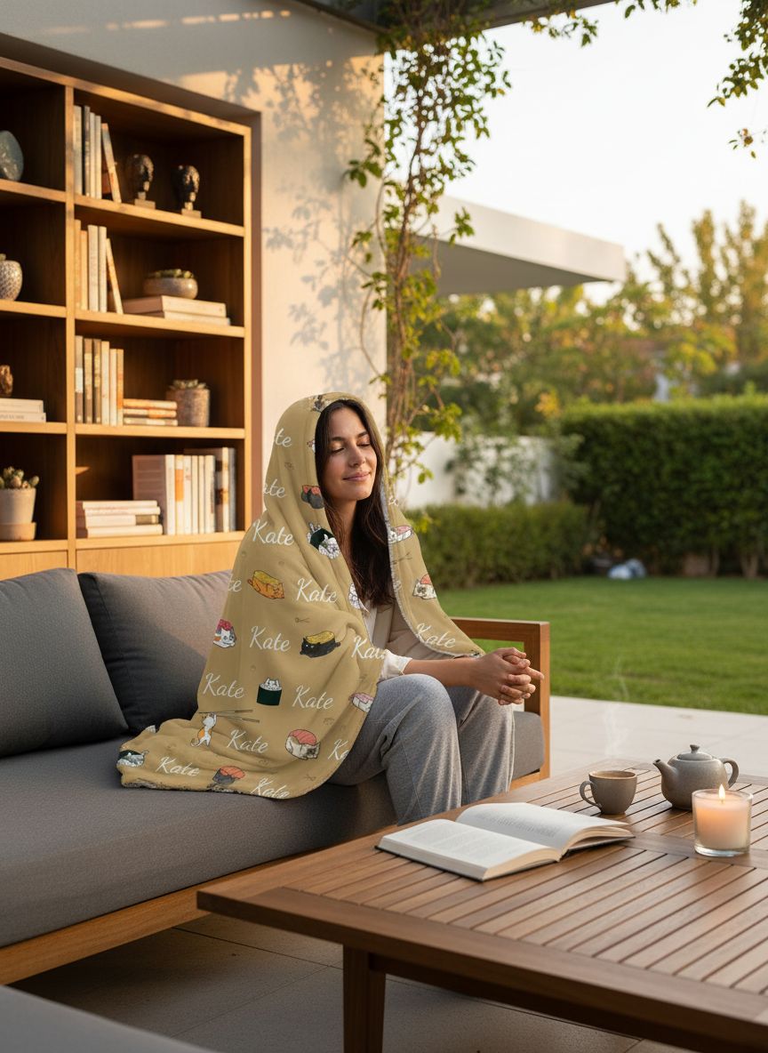 Personalized 🎁 Hooded Blankets