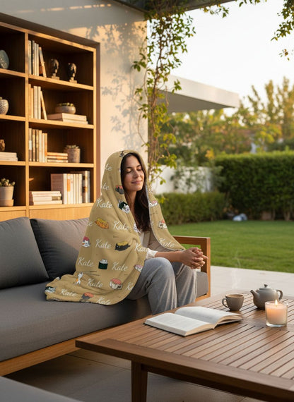 Personalized 🎁 Hooded Blankets