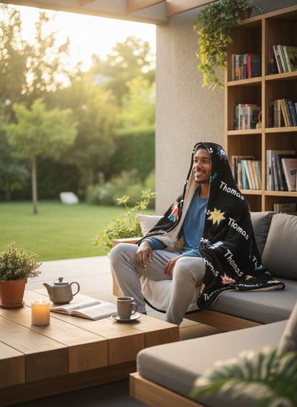 Personalized 🎁 Hooded Blankets