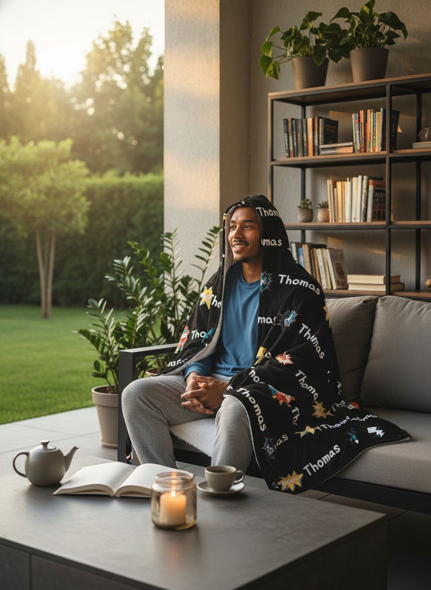 Personalized 🎁 Hooded Blankets