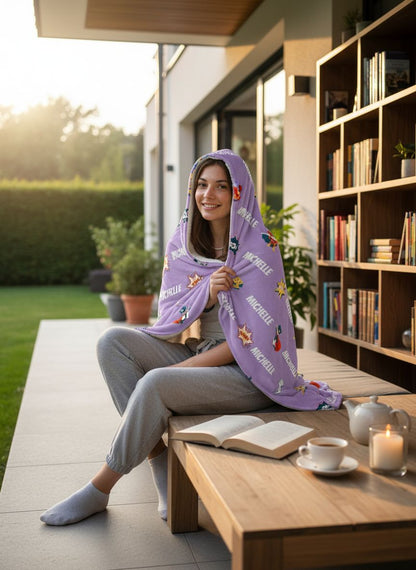 Personalized 🎁 Hooded Blankets