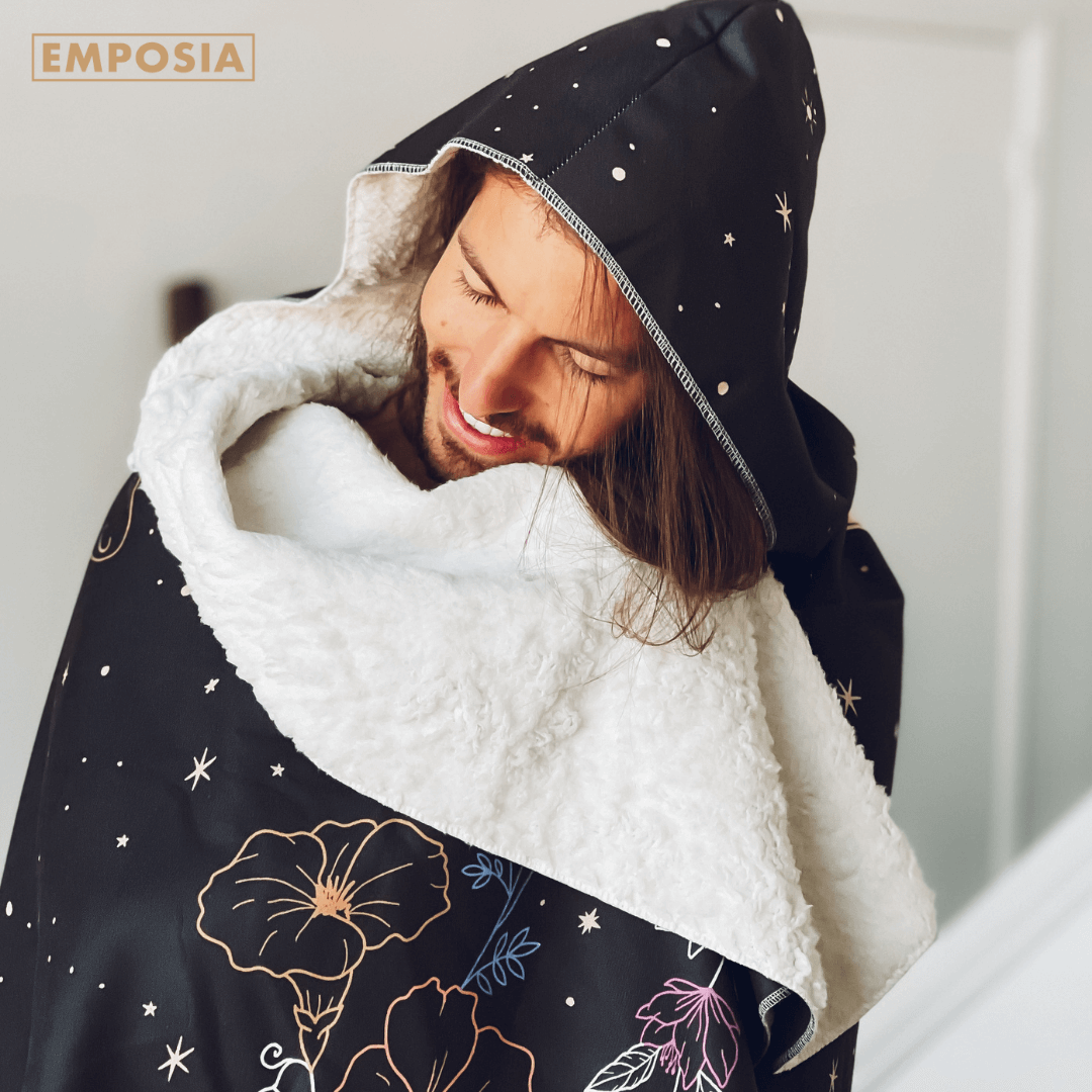 Bookish Hooded Blankets for Book Lovers